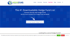 Desktop Screenshot of hedgefundcontacts.com