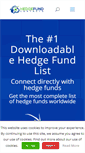 Mobile Screenshot of hedgefundcontacts.com